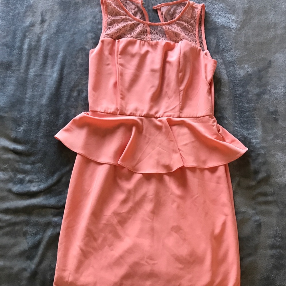 Peplum dress